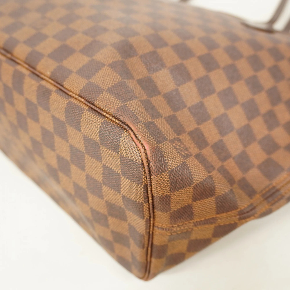 LOUIS VUITTON Authentic Brown Damier Neverfull MM Tote Bag - Picture 6 of 11